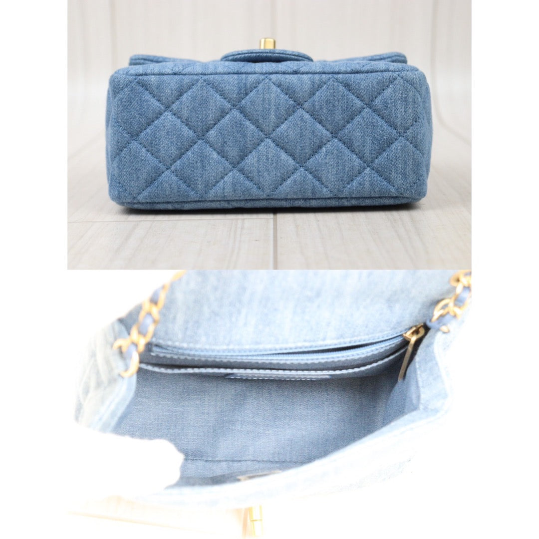 Chanel Denim Mini Flap Bag