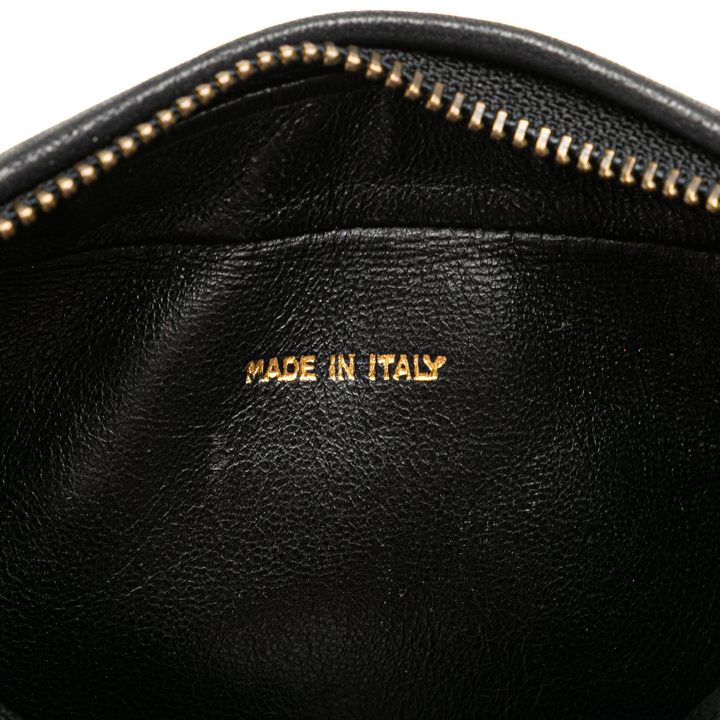 CC Quilted Lambskin Tassel Camera Bag Black - Re-Luxury