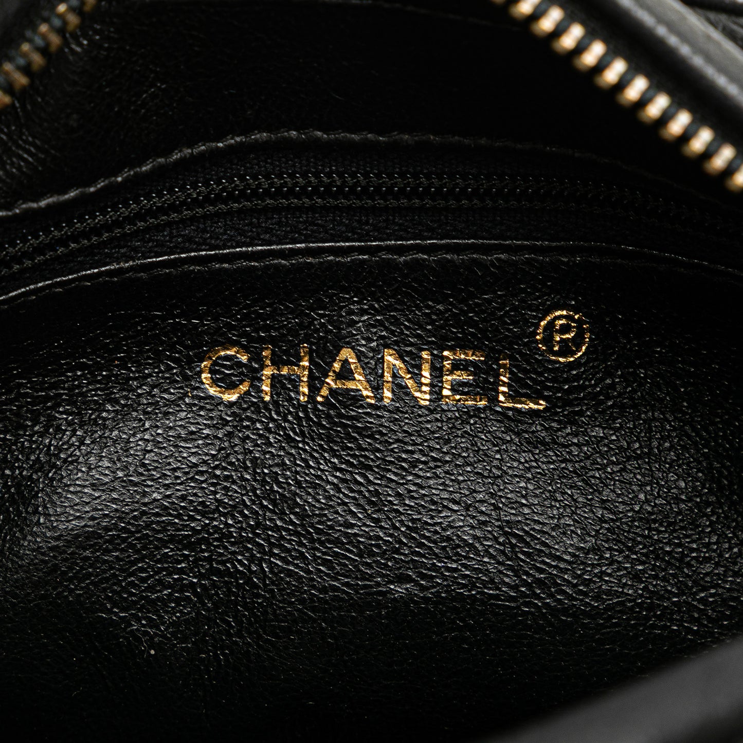 CC Quilted Lambskin Tassel Camera Bag Black - Re-Luxury