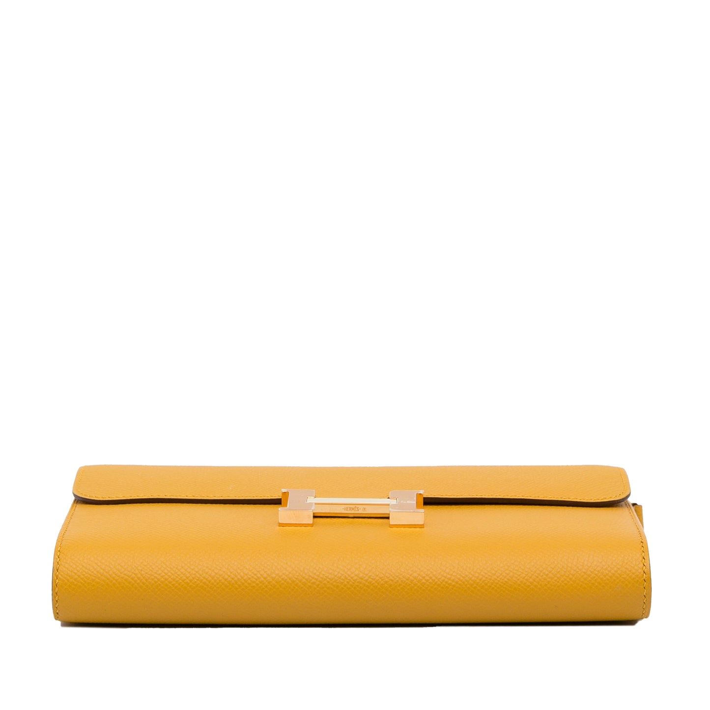 Epsom Constance Long To Go Wallet Yellow - Re-Luxury