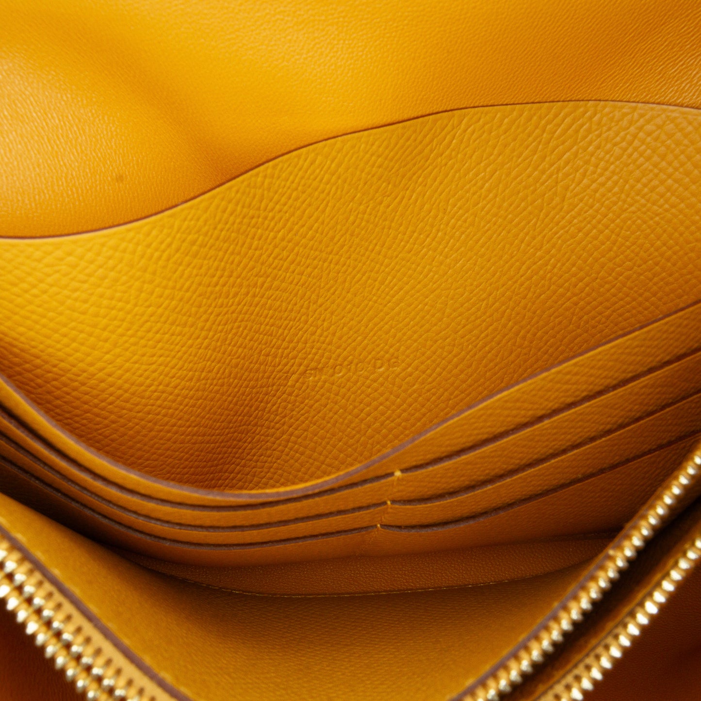 Epsom Constance Long To Go Wallet Yellow - Re-Luxury