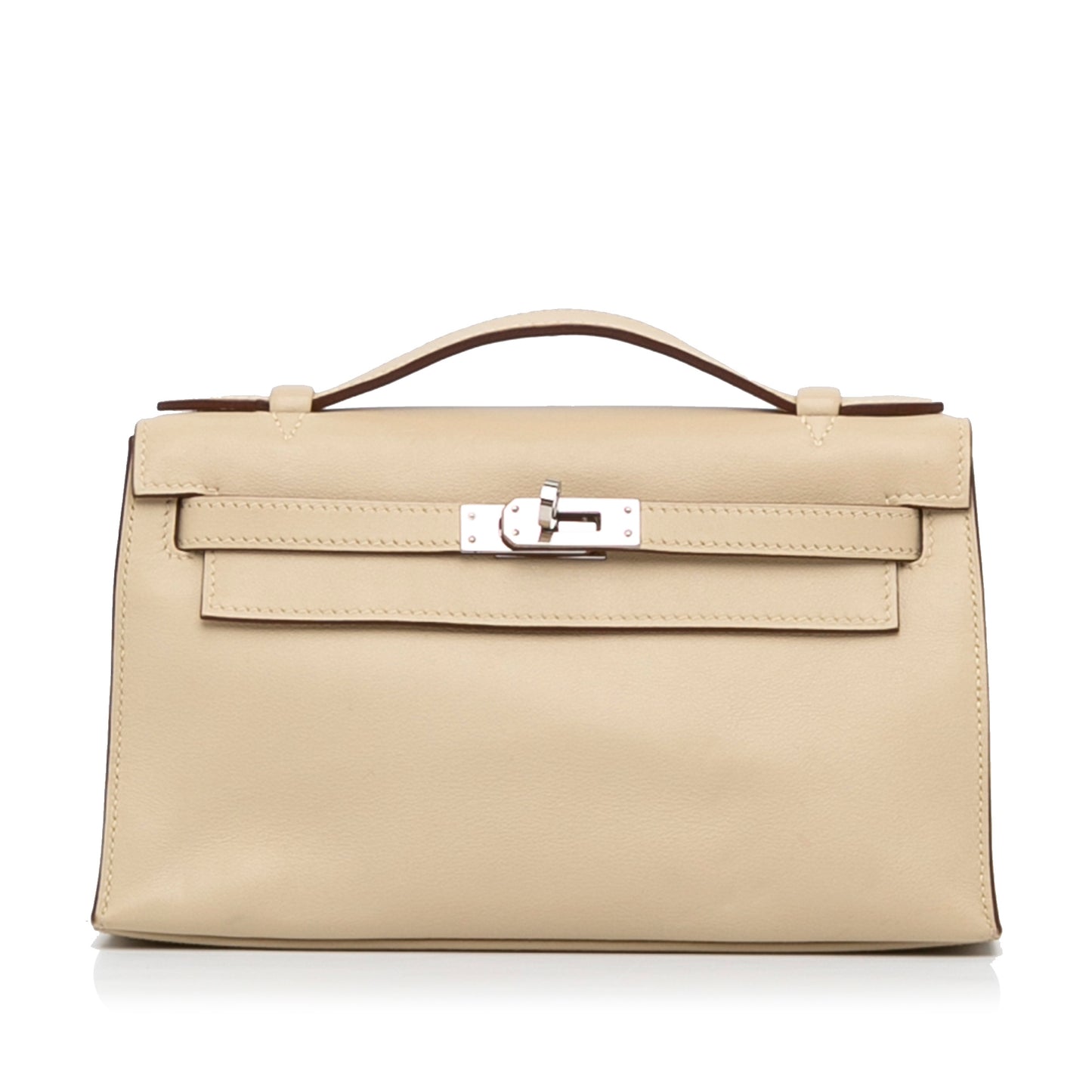 2008 Swift Kelly Pochette Brown - Re-Luxury