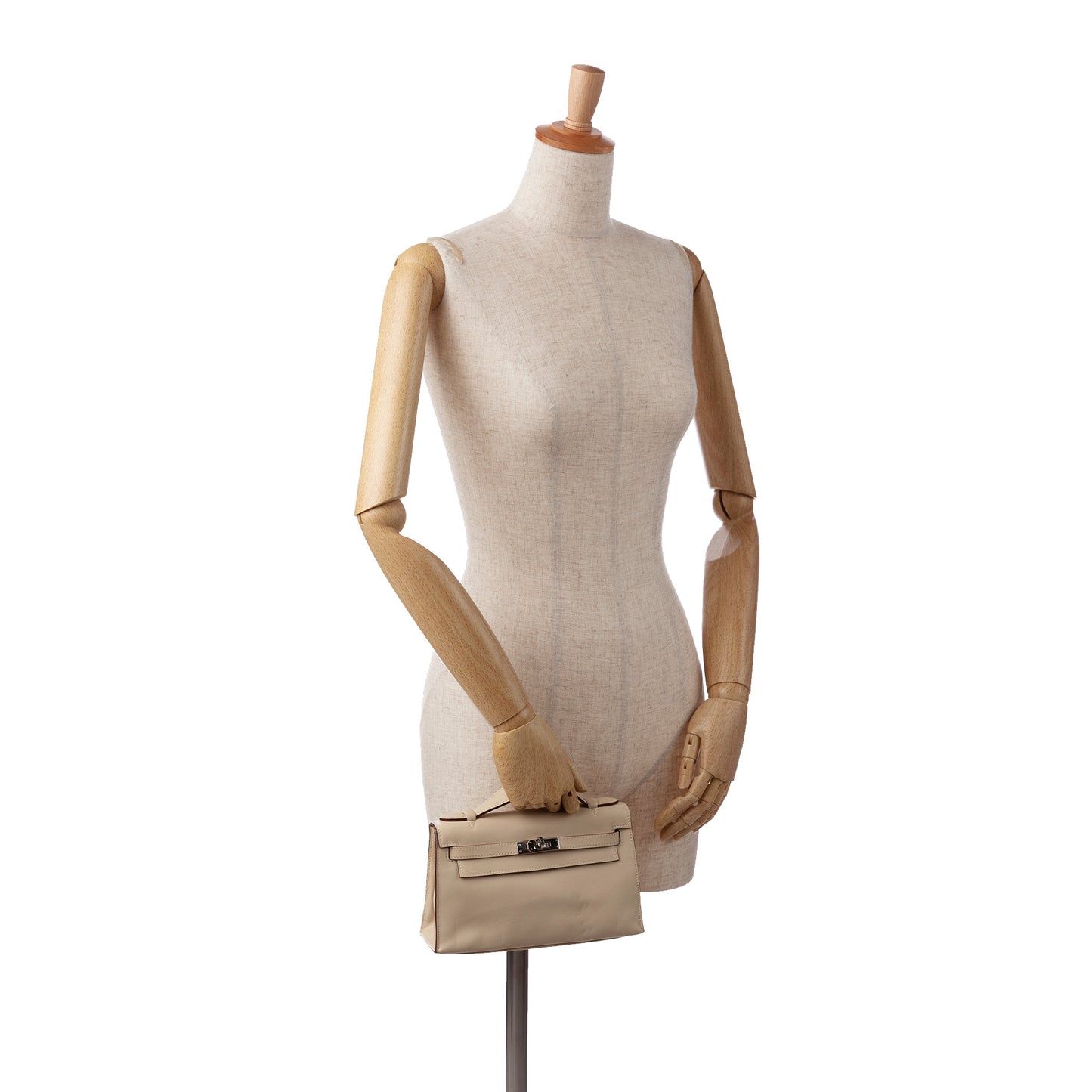2008 Swift Kelly Pochette Brown - Re-Luxury