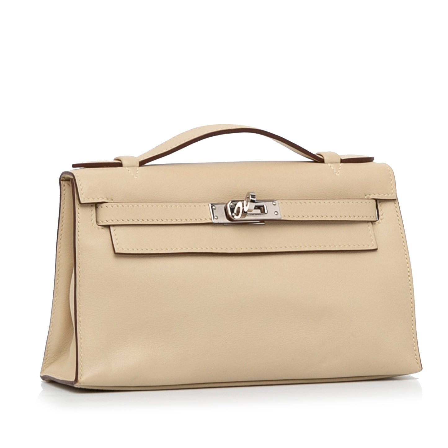 2008 Swift Kelly Pochette Brown - Re-Luxury