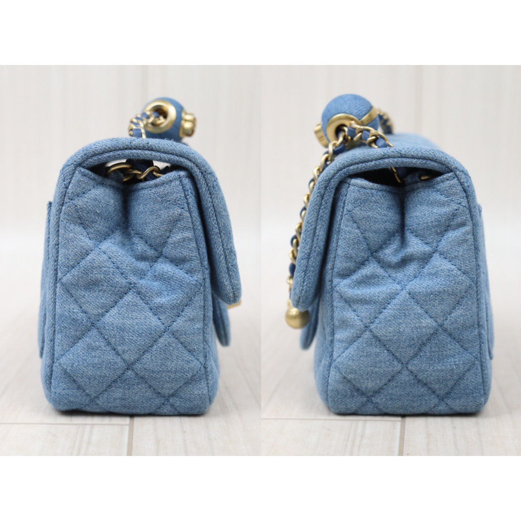 Chanel Denim Mini Flap Bag