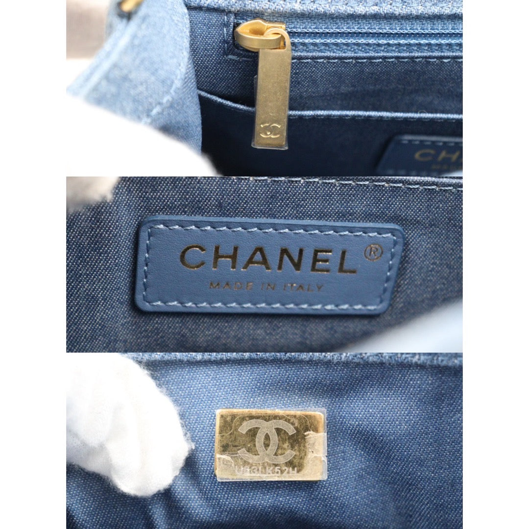 Chanel Denim Mini Flap Bag