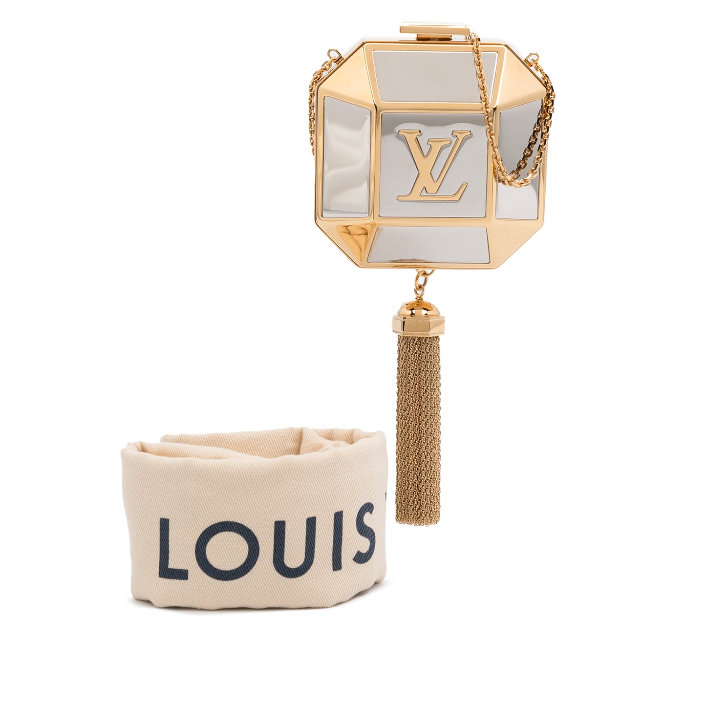 Minaudiere Petit Bijou Gold - Re-Luxury
