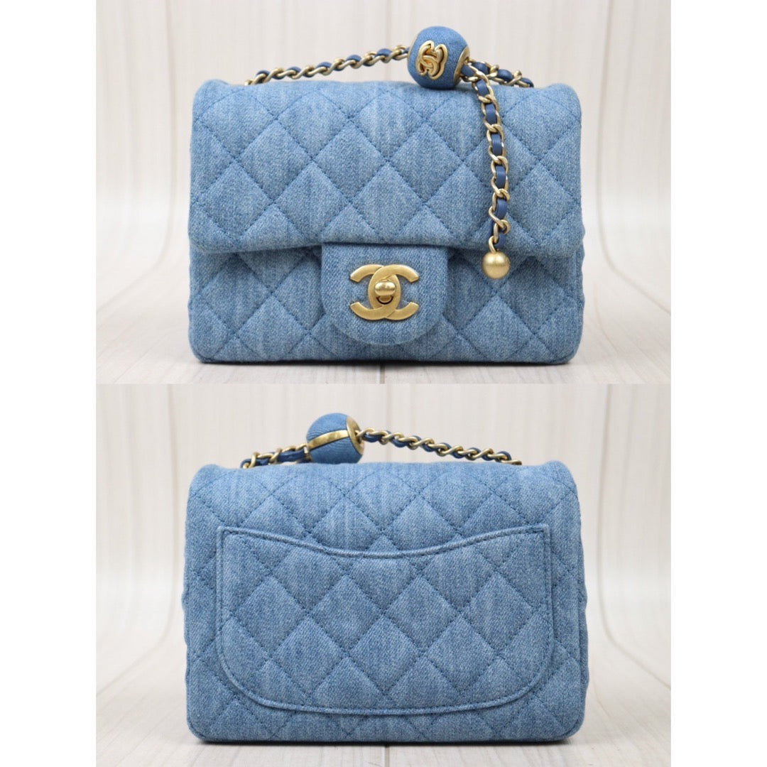 Chanel Denim Mini Flap Bag