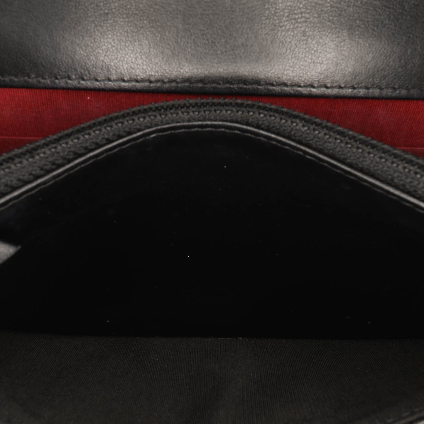 Quilted Lambskin 19 Wallet on Chain Black - Re-Luxury