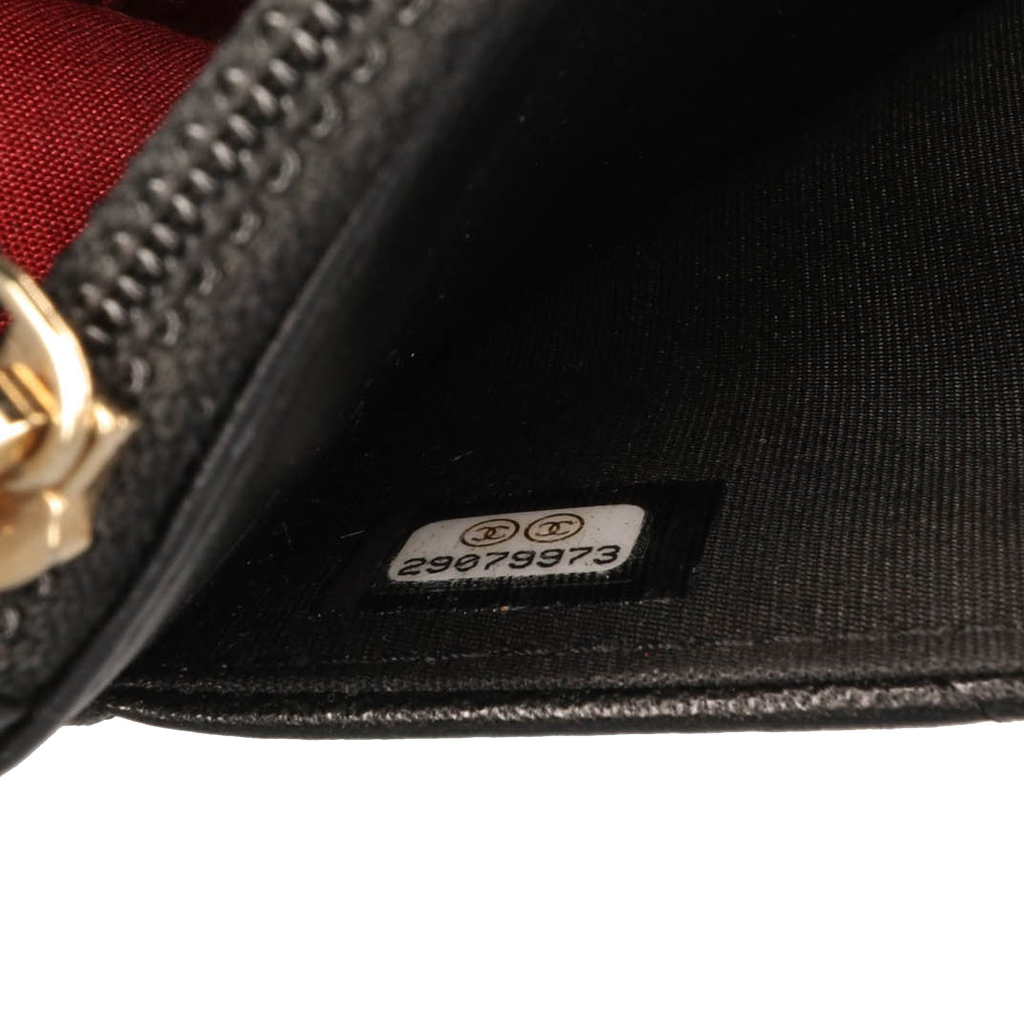 Quilted Lambskin 19 Wallet on Chain Black - Re-Luxury
