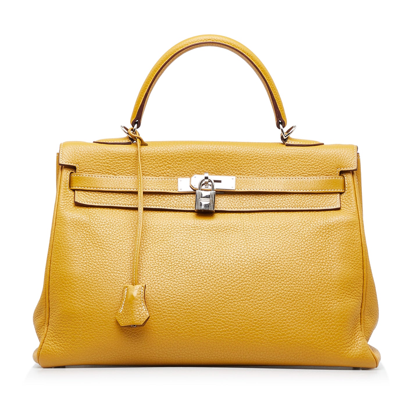 2013 Togo Kelly Retourne 35 Yellow - Re-Luxury