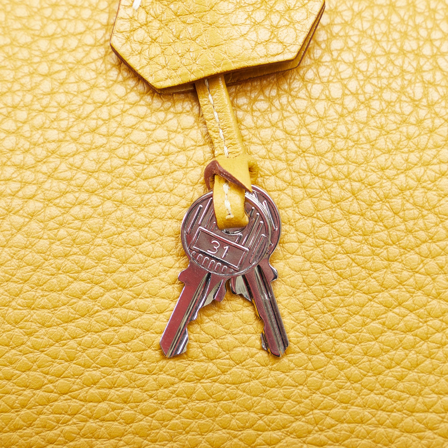 2013 Togo Kelly Retourne 35 Yellow - Re-Luxury