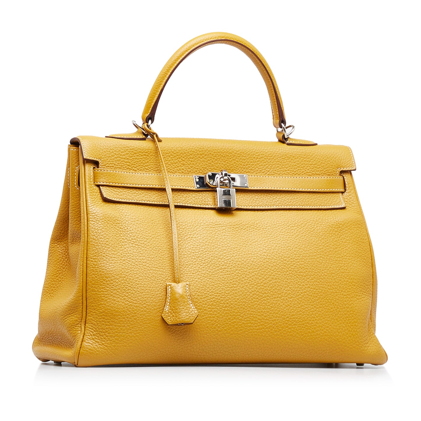 2013 Togo Kelly Retourne 35 Yellow - Re-Luxury
