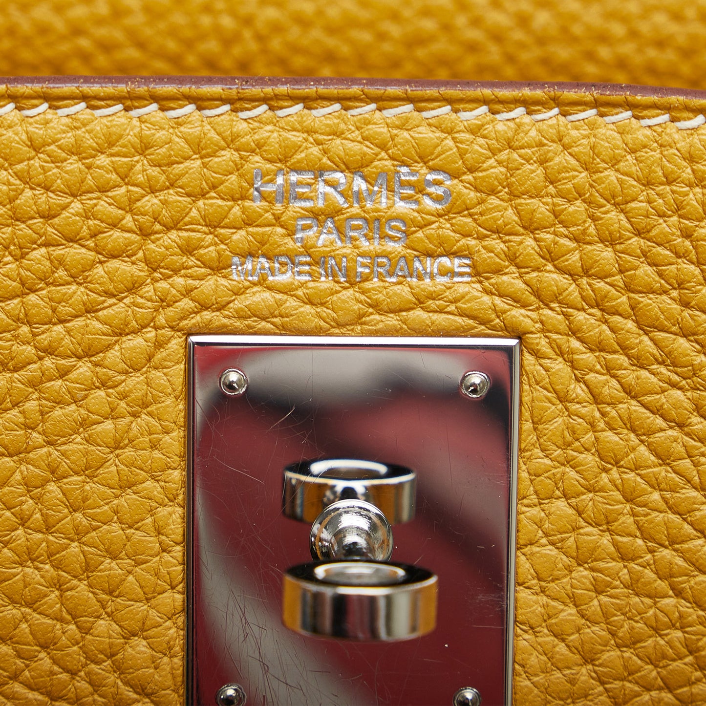 2013 Togo Kelly Retourne 35 Yellow - Re-Luxury