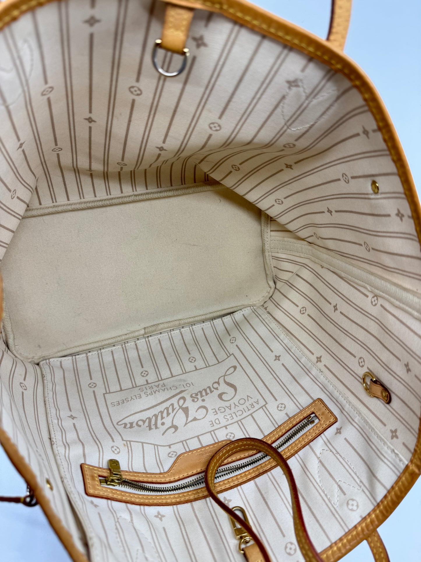 Louis Vuitton Neverfull MM - Damier Azur