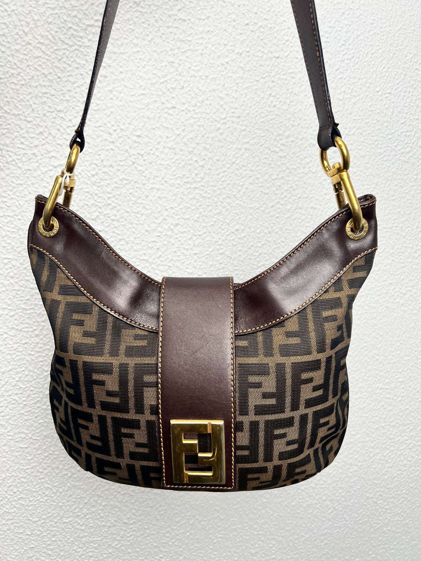 Fendi Zucca Bucket Handbag