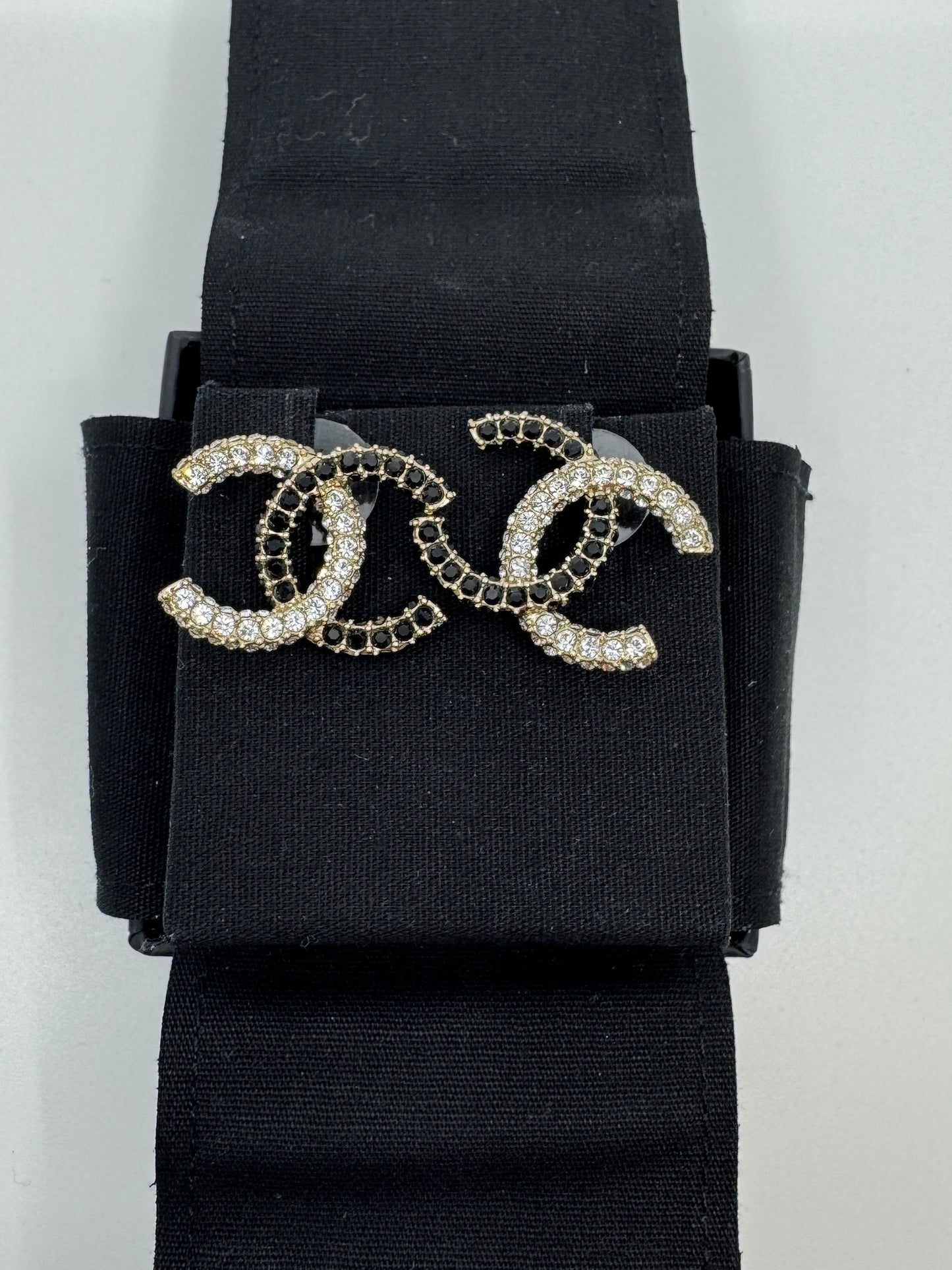 Chanel Crystal and Earrings B23