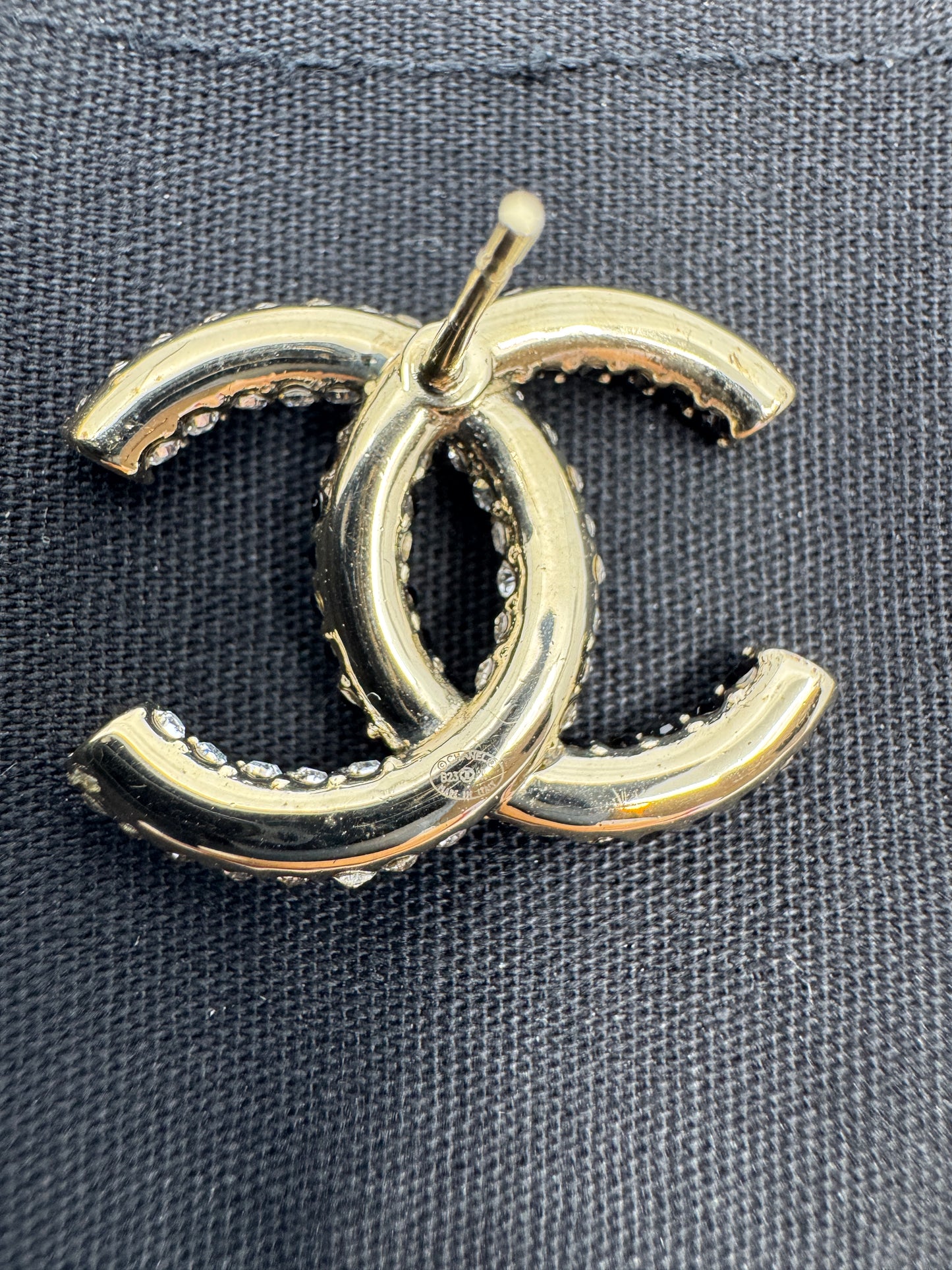 Chanel Crystal and Earrings B23