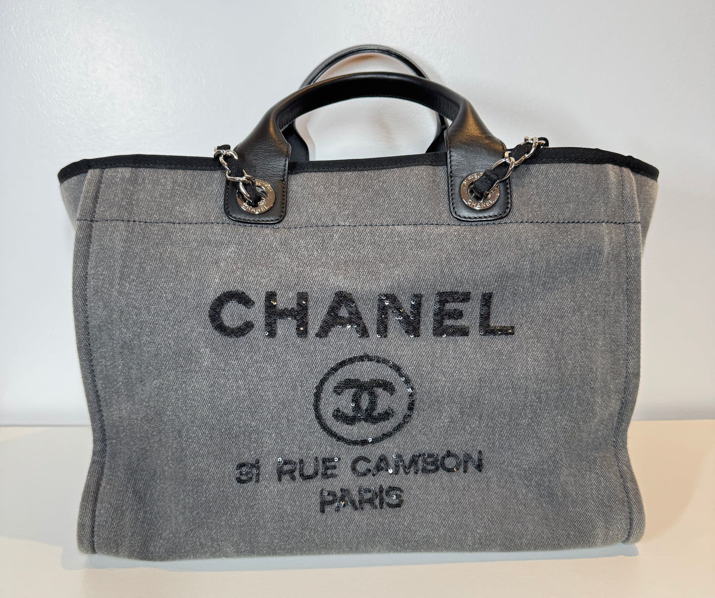 Small Chanel Deauville Tote