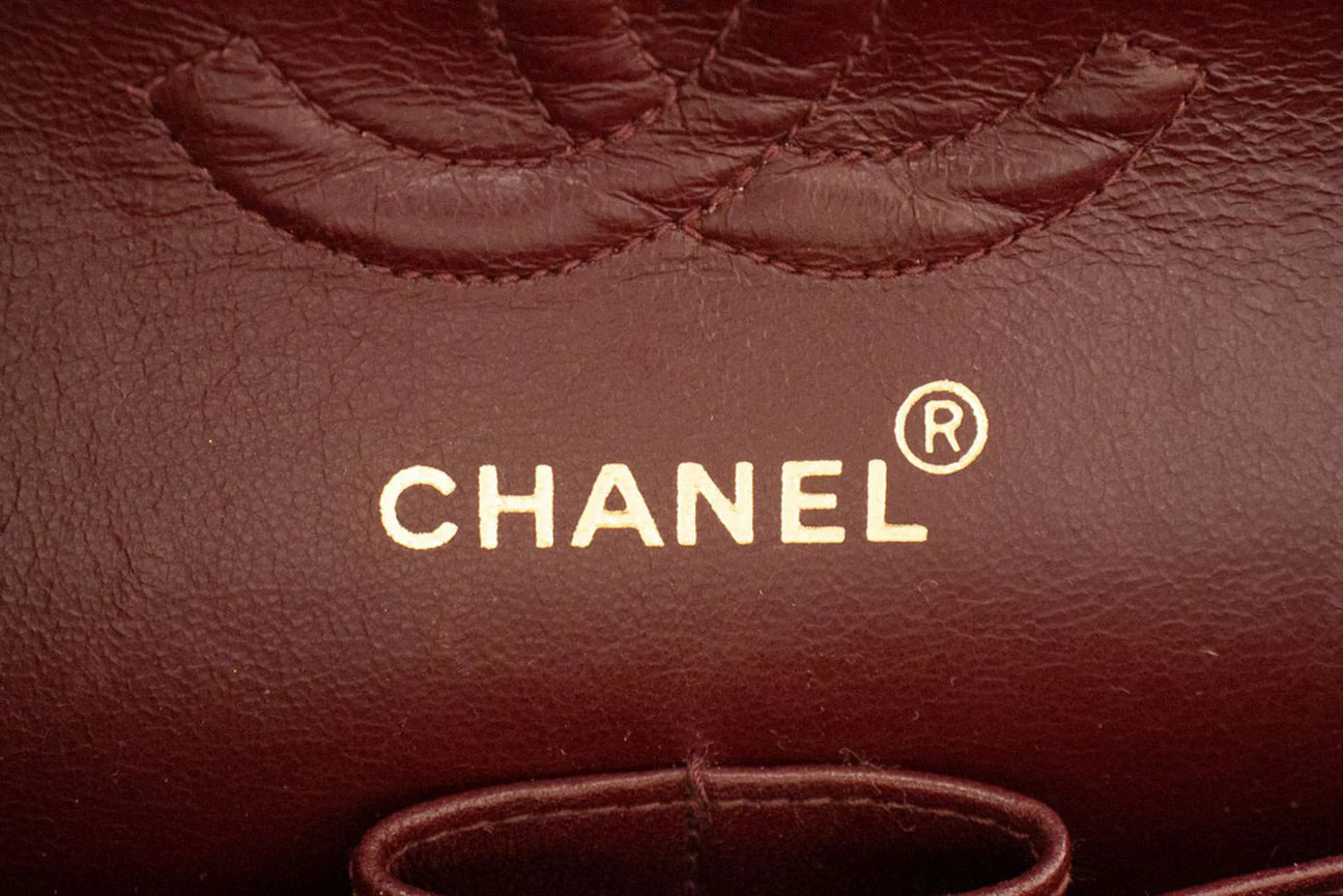 Chanel Vintage Classic Double Flap Bag Quilted Lambskin Small