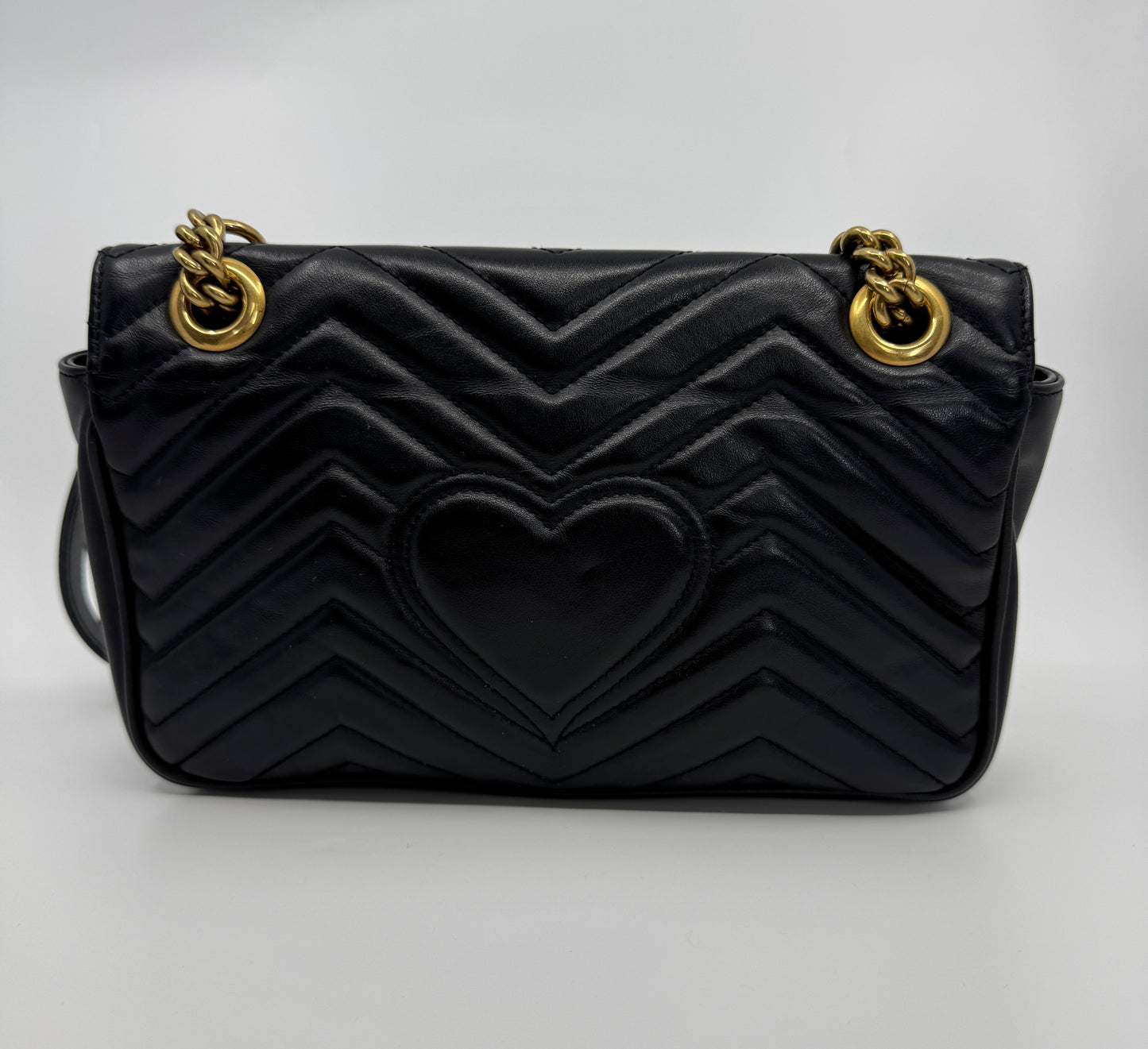Gucci GG Marmont Matelassé Mini Bag Black