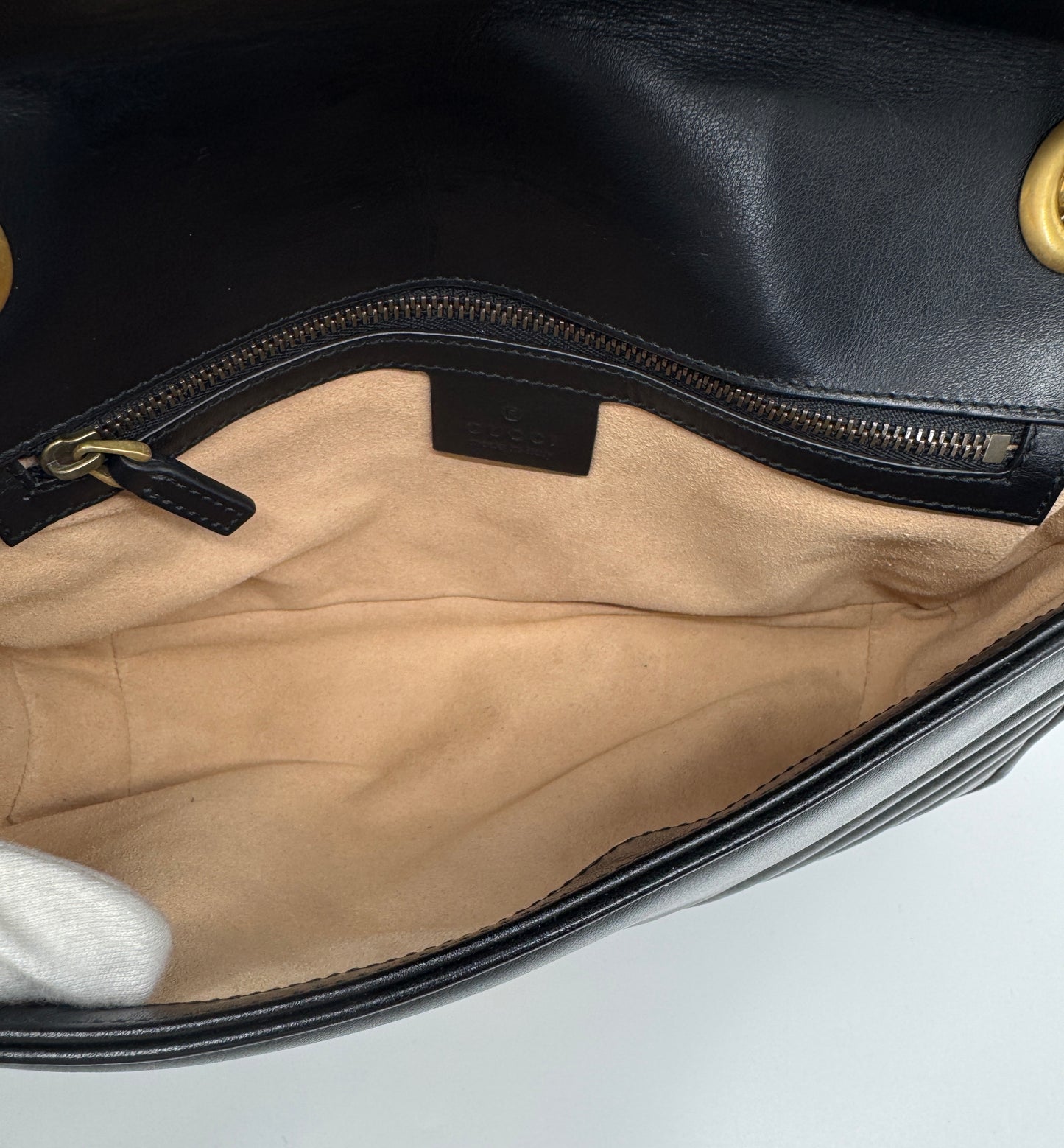 Gucci GG Marmont Matelassé Mini Bag Black