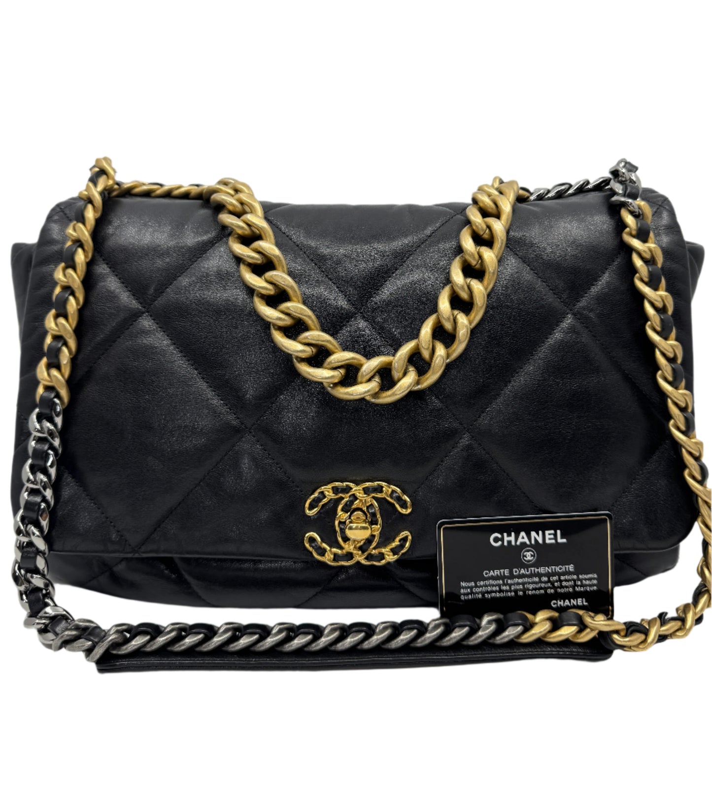 Chanel Maxi Lambskin 19 Flap