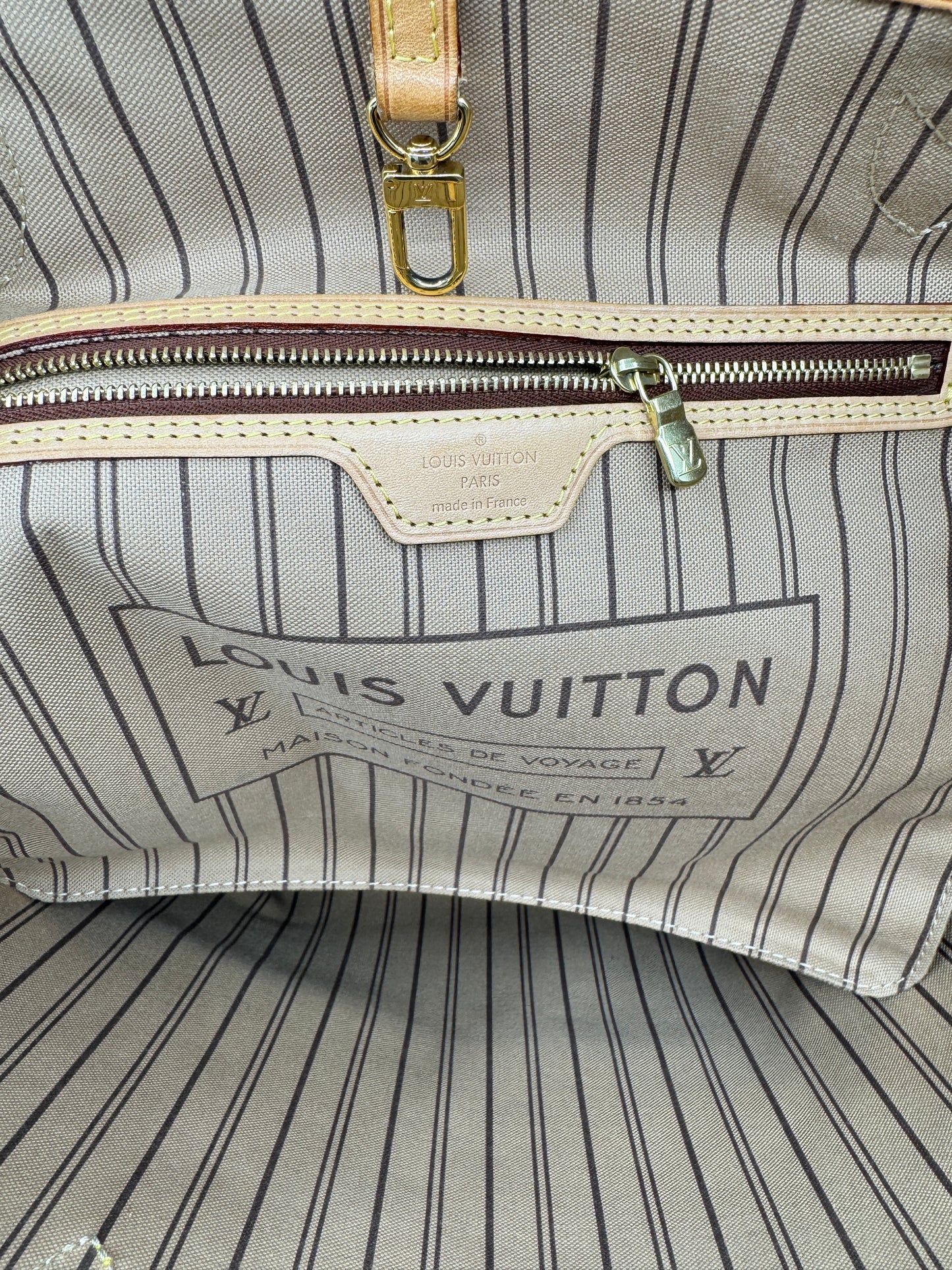 Louis Vuitton Neverfull MM With Pouch Bag