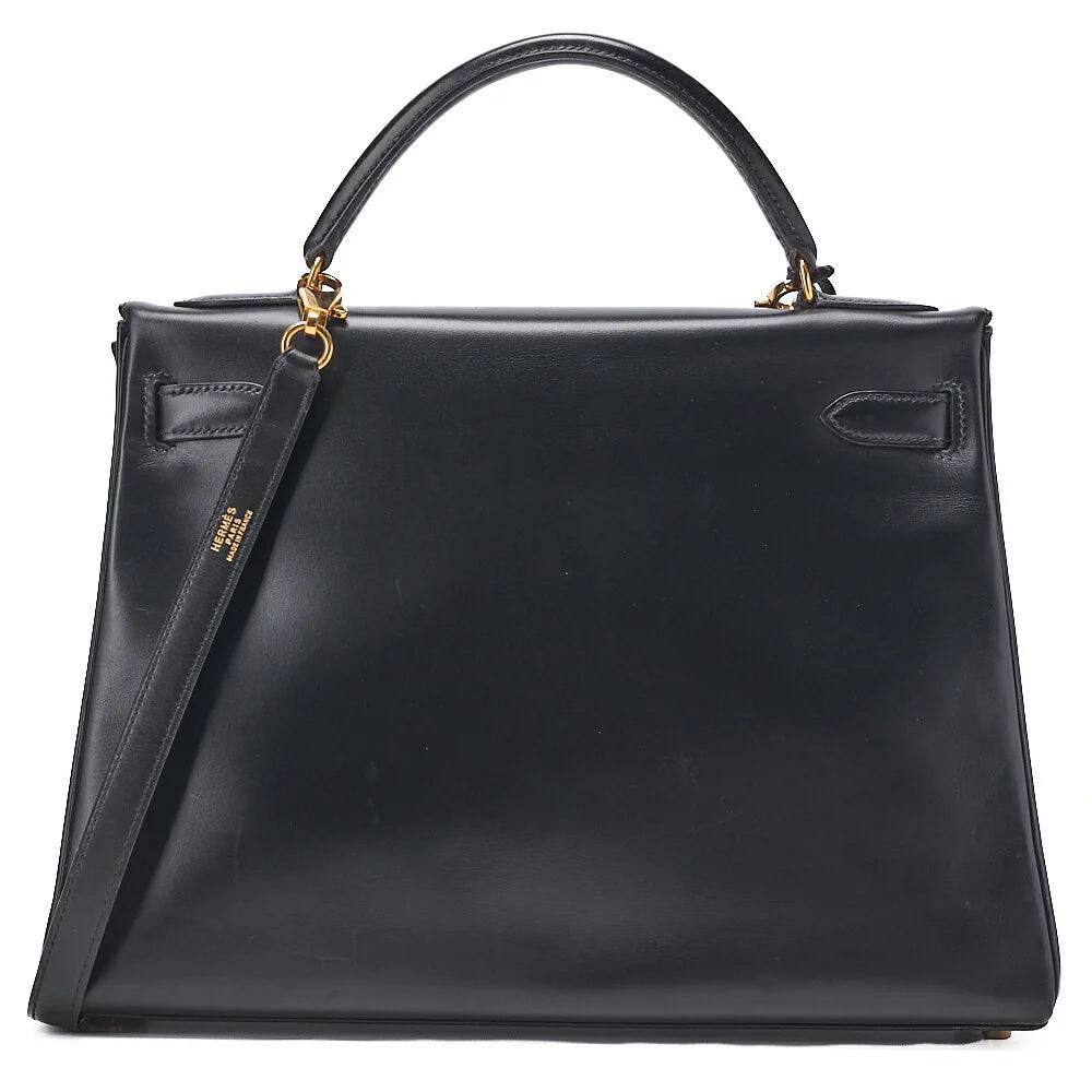 Hermès Kelly 32 - Box Leather Gold Hardware