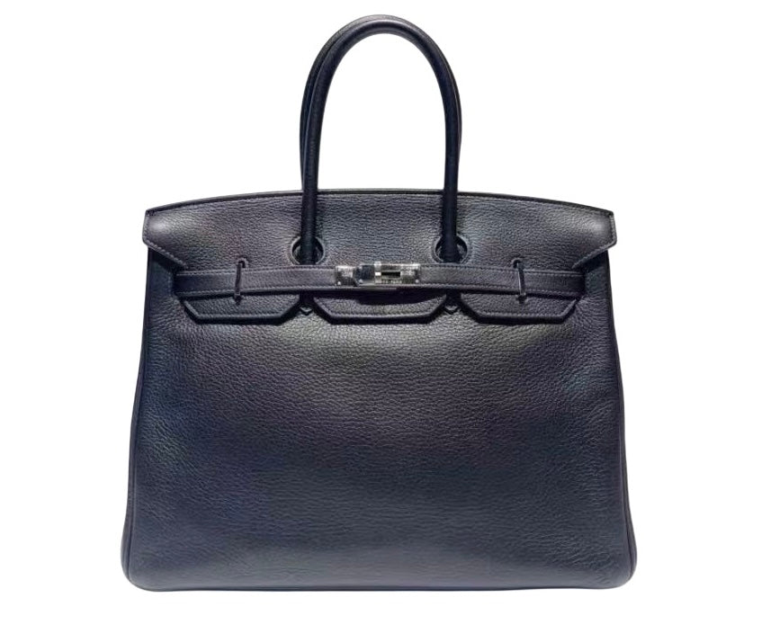 Hermès Birkin 35 - 7k Midnight Blue Colour