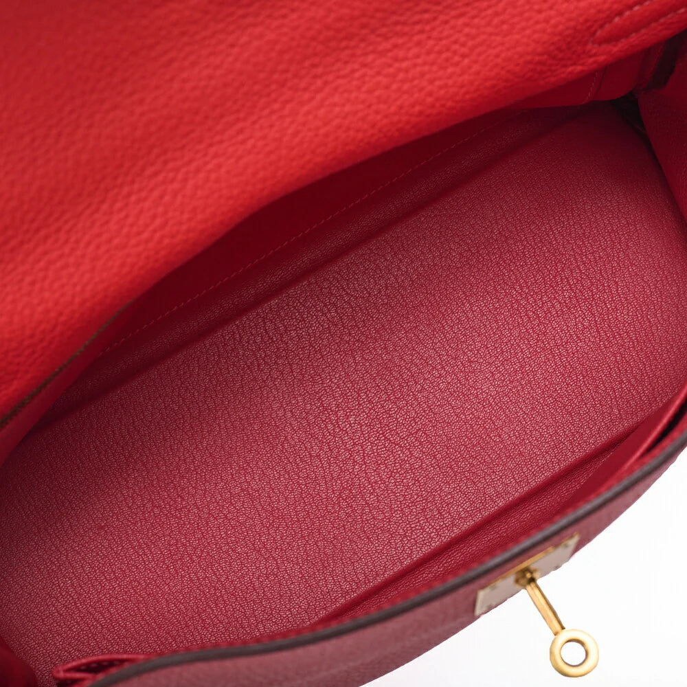Hermès Kelly 32 - Rouge Viff Colour