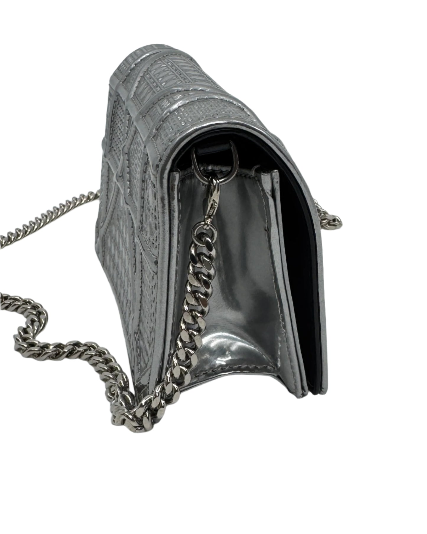 Dior Diorama Wallet On Chain Silver