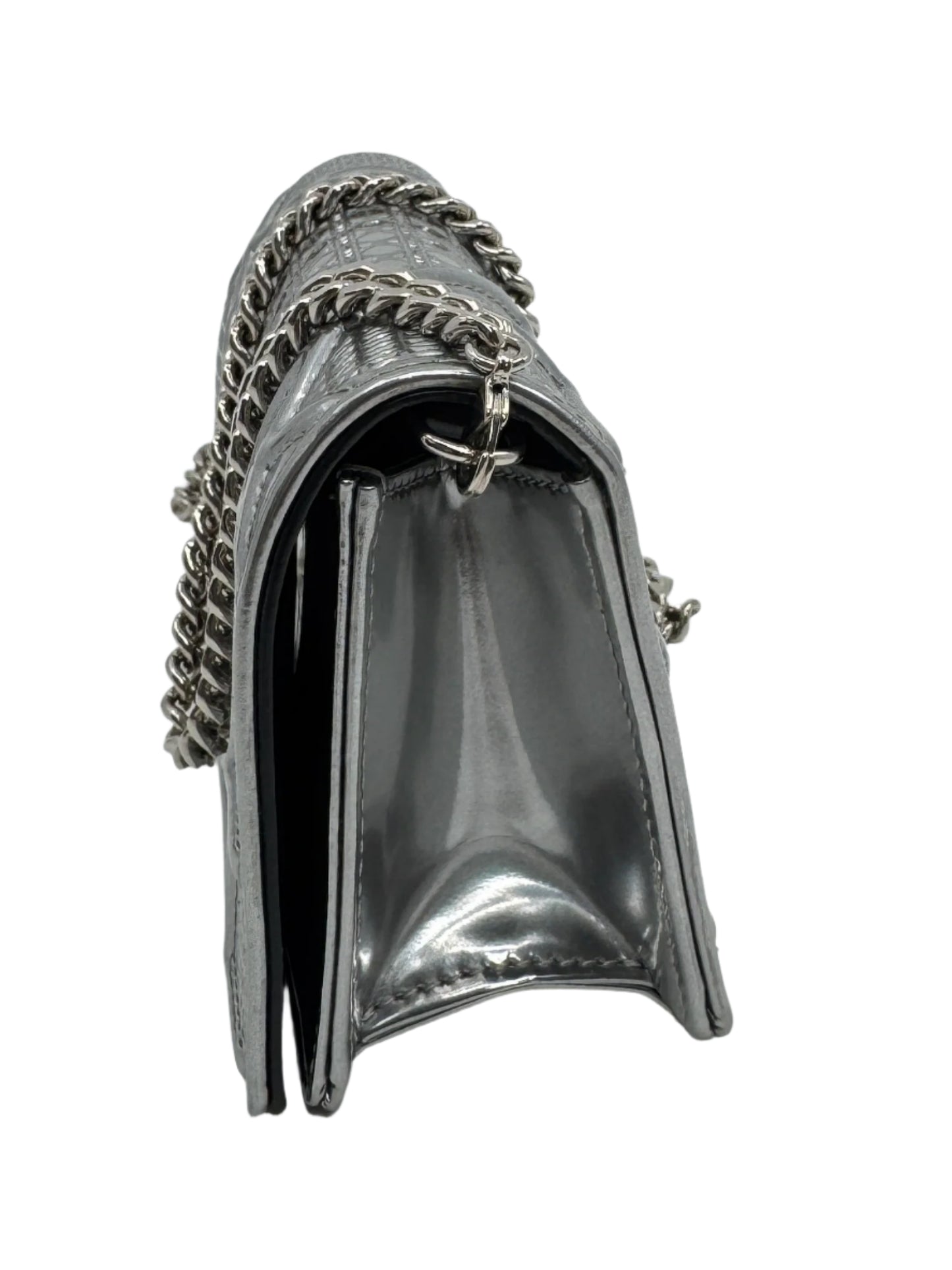Dior Diorama Wallet On Chain Silver