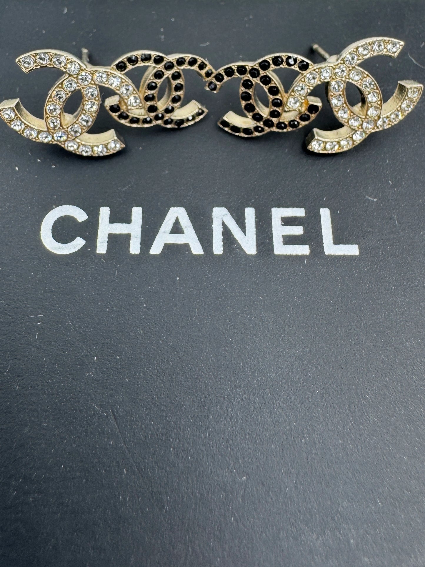 Chanel Gold CC Earrings
