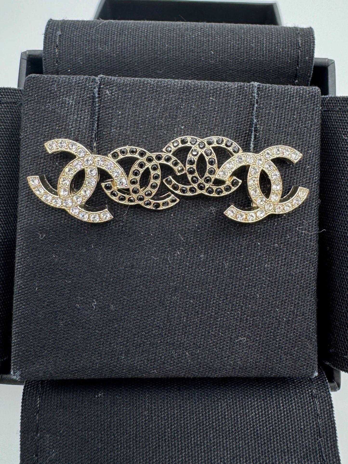 Chanel Gold CC Earrings