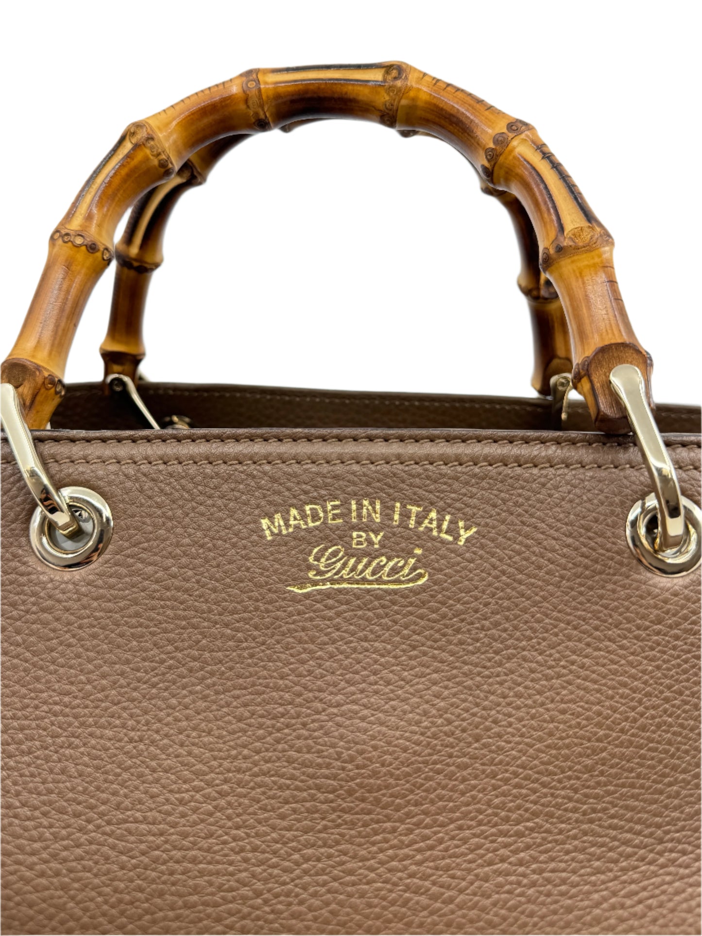 Gucci Bamboo Handle Shopper