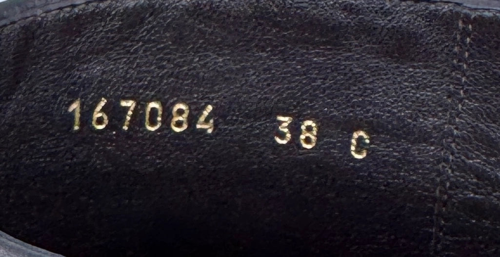 Gucci Vintage Monogram Knee High Boots