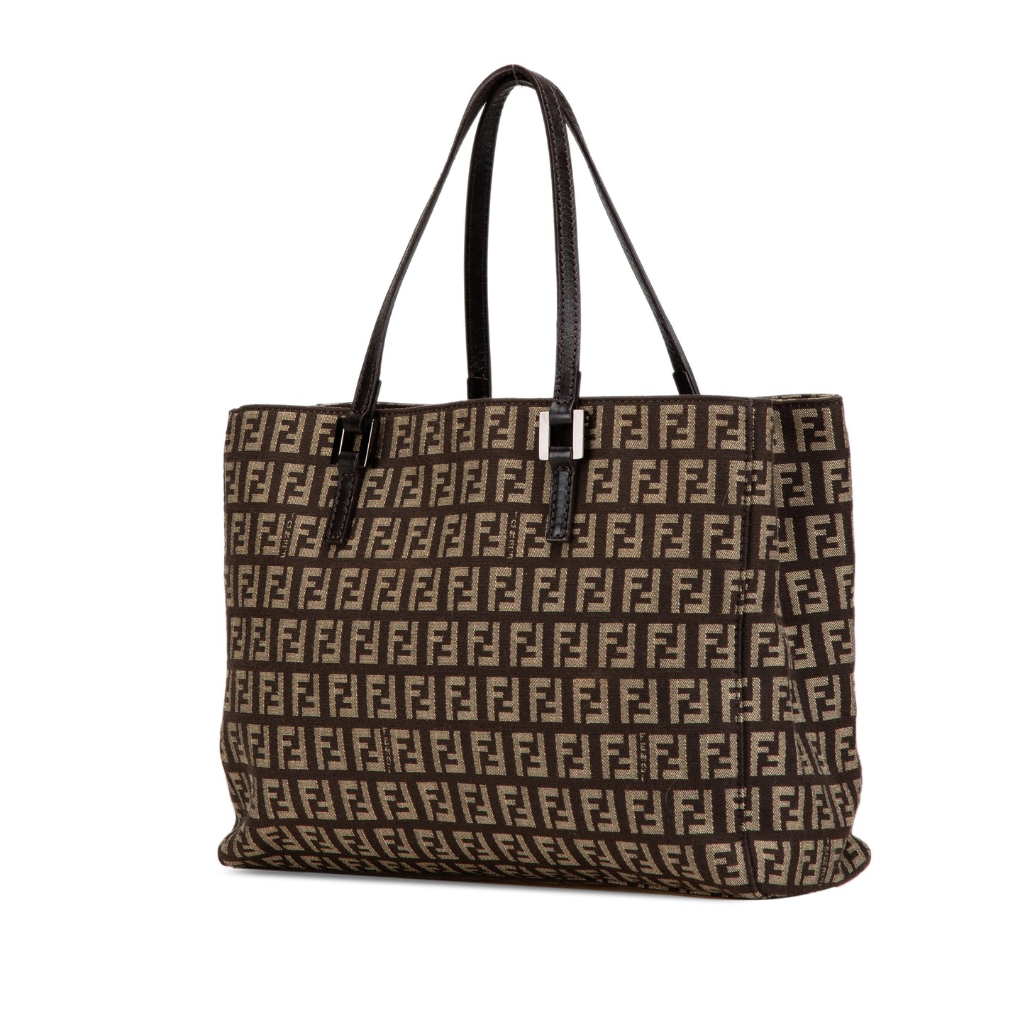 Zucchino Canvas Tote Brown - Re-Luxury