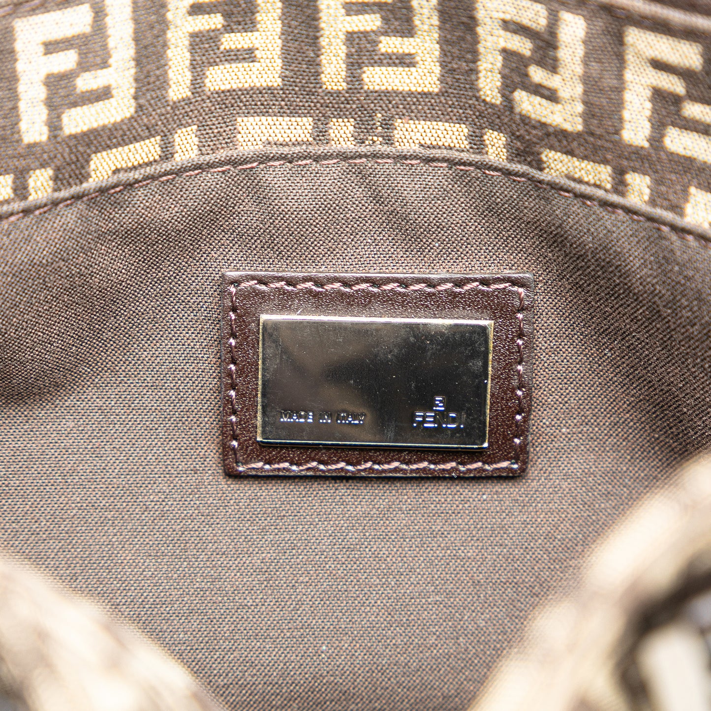 Zucchino Canvas Tote Brown - Re-Luxury