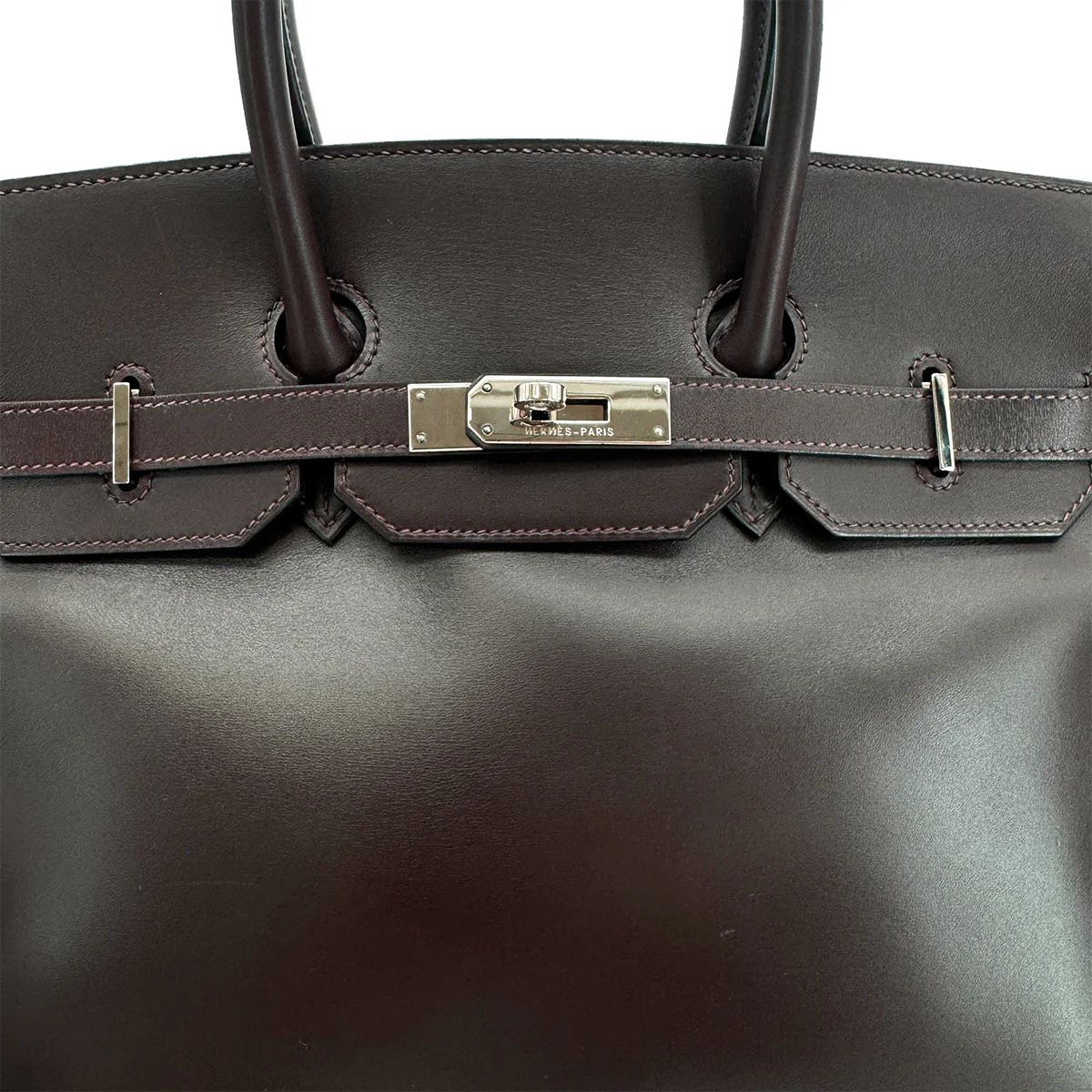 Hermès Birkin 35 - Chocolate Cyclamen