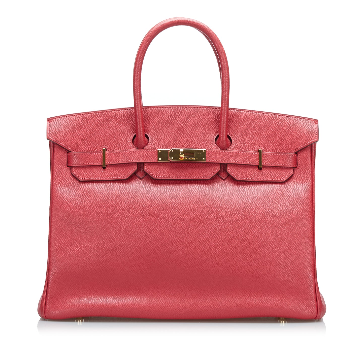 Togo Birkin Retourne 35 Red - Re-Luxury