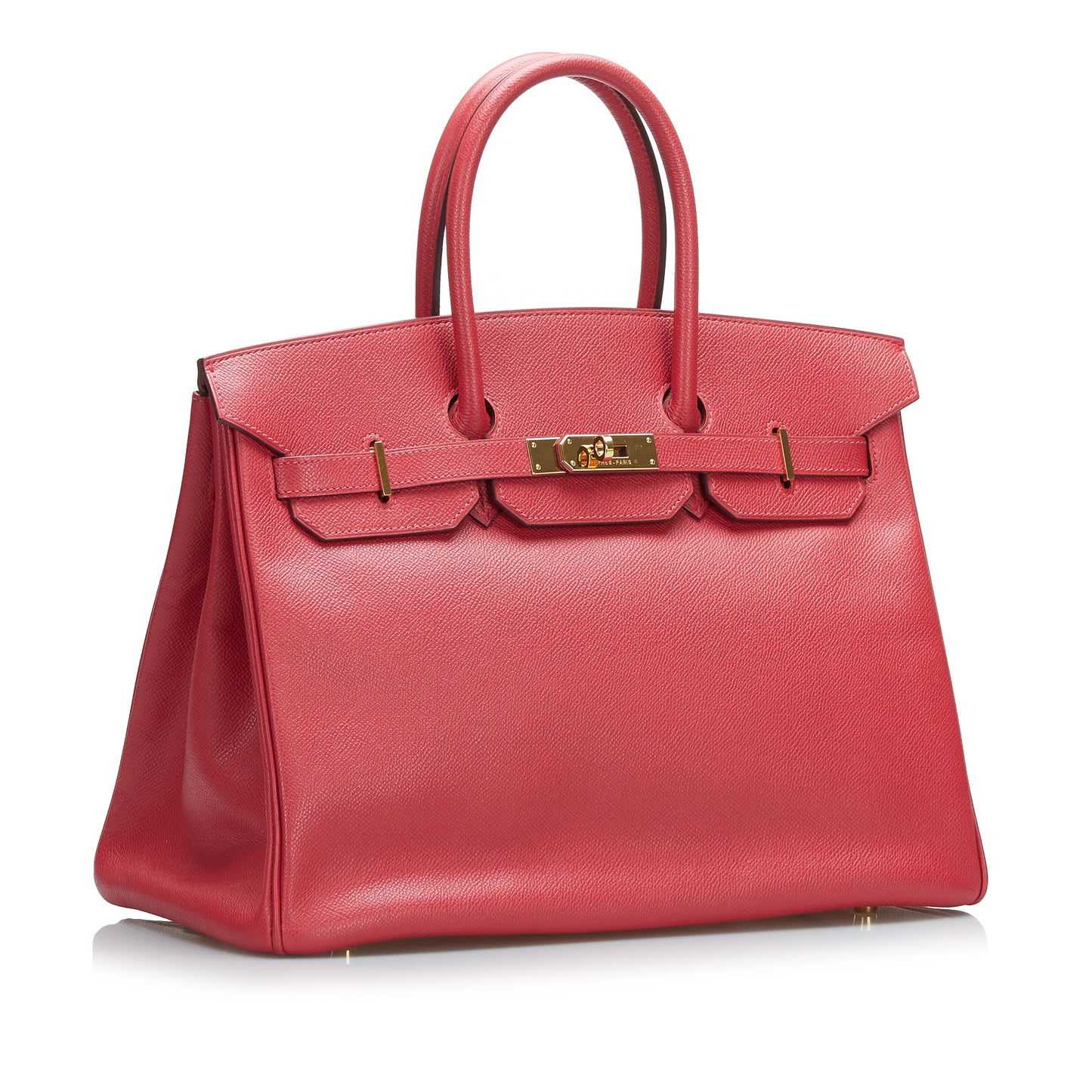 Togo Birkin Retourne 35 Red - Re-Luxury