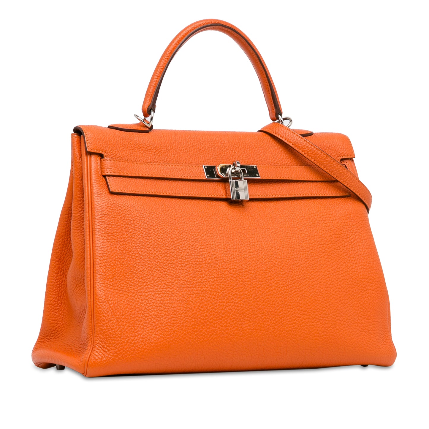 Togo Kelly Retourne 32 Orange - Re-Luxury