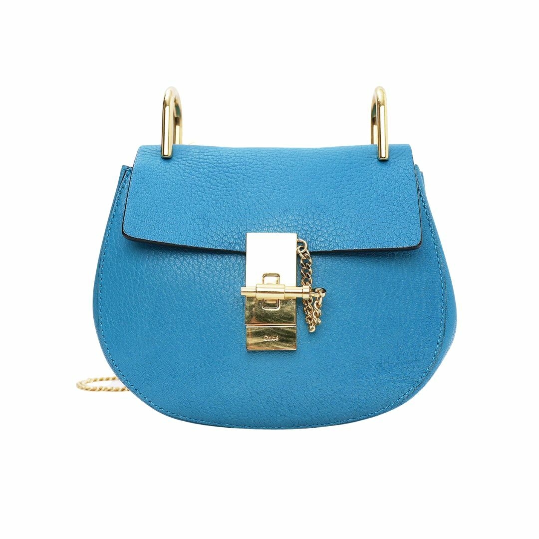 Chloe Drew Mini Shoulder Bag Blue