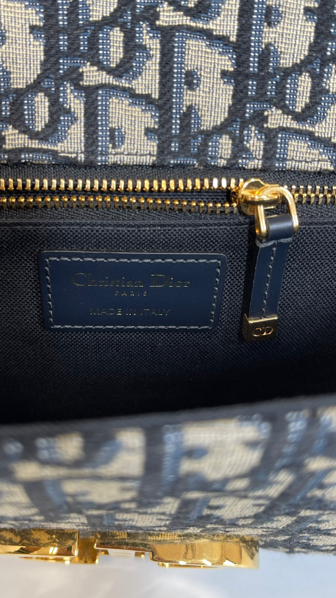 Dior 30 Montaigne Oblique Jacquard Bag