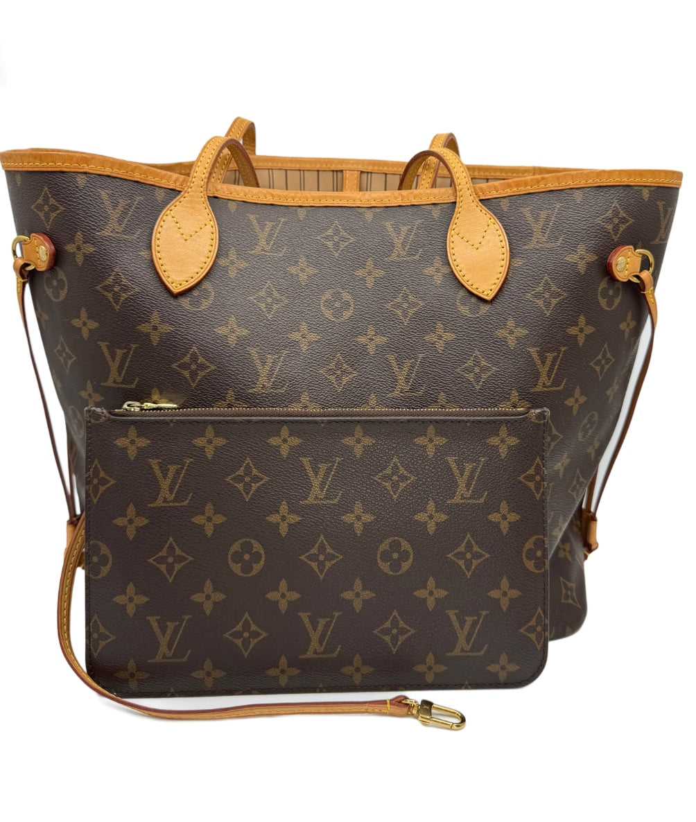 Louis Vuitton Neverfull MM With Pouch Bag