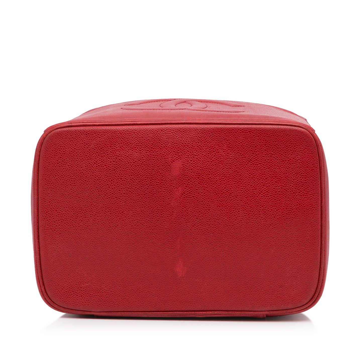 CC Caviar Vanity Bag Red -  Re-Luxury