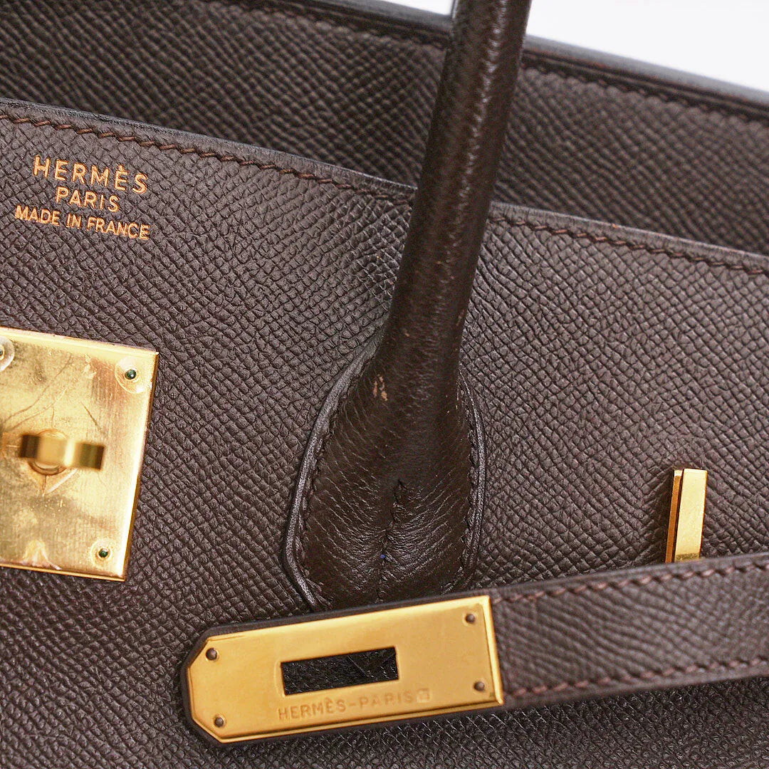 Hermès Birkin 35 - Chocolate Brown Colour