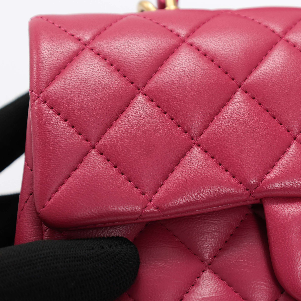 Chanel Classic Mini Flap Bag with Top Handle