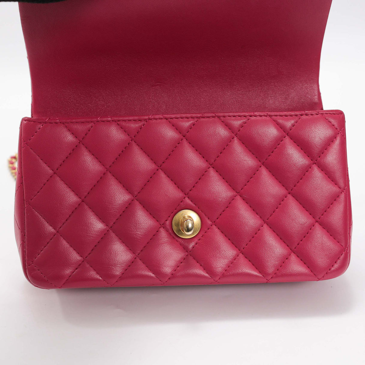 Chanel Classic Mini Flap Bag with Top Handle